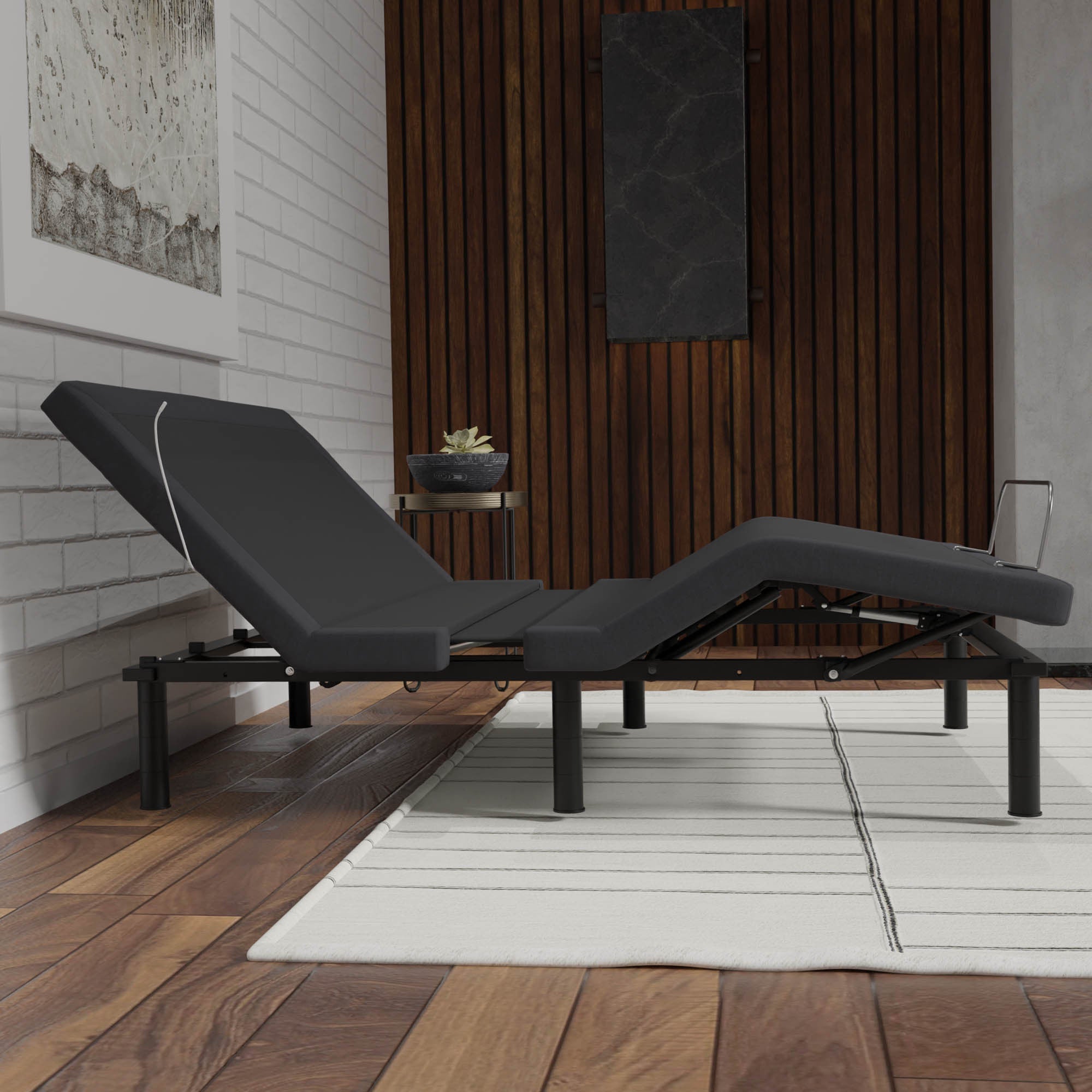 GigaTech Model G2 Adjustable Base – Queen with Voice Command, Glide Tech & Dual Massage