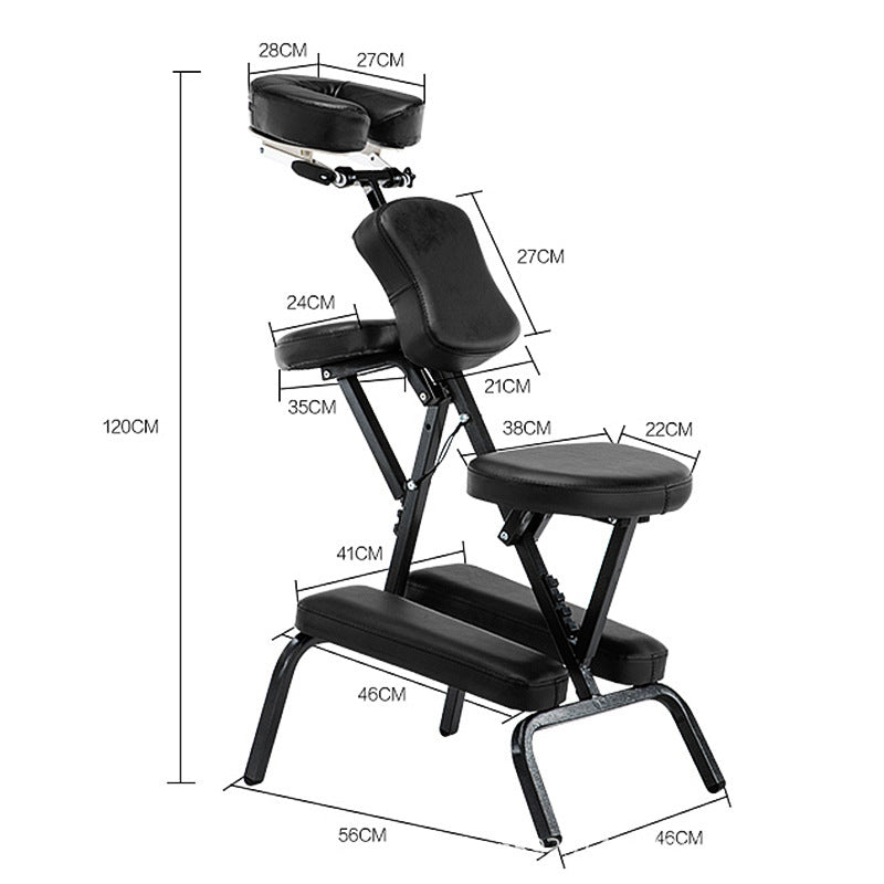 Portable Folding Massage Chair Tattoo Chair with Carry Bag