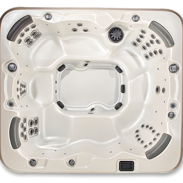 Alpine 7-Person Hot Tub | Spacious Therapy Spa | LED Lighting | Great & Extreme Series | 220V