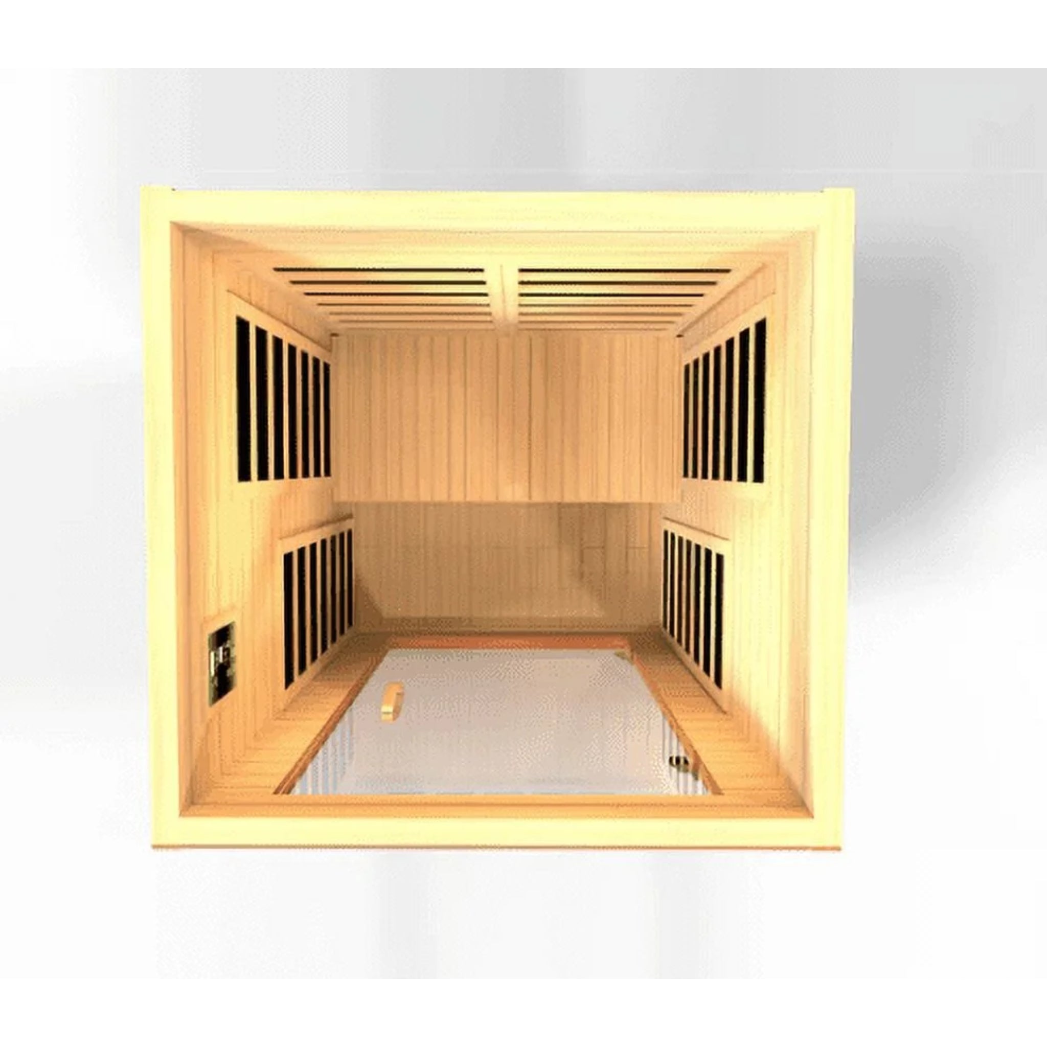 Dynamic Cordoba Elite 2-Person Ultra Low EMF (Under 3MG) FAR Infrared Sauna (Canadian Hemlock)