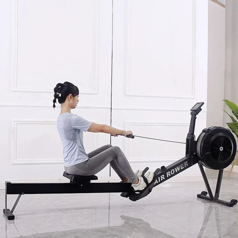Water Rowing Machine for Home Fitness & Full-Body Cardio Training
