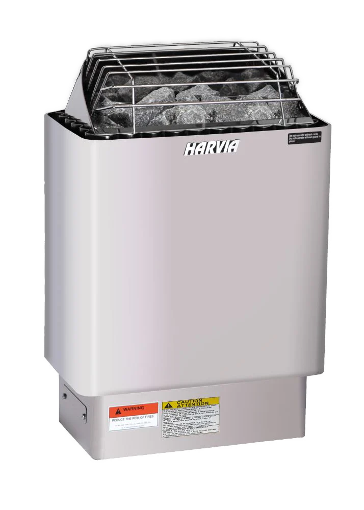 Mande MW16 ThermoWood Outdoor Sauna | Harvia KIP Heater Options | Lava Rocks Included | 376 lbs