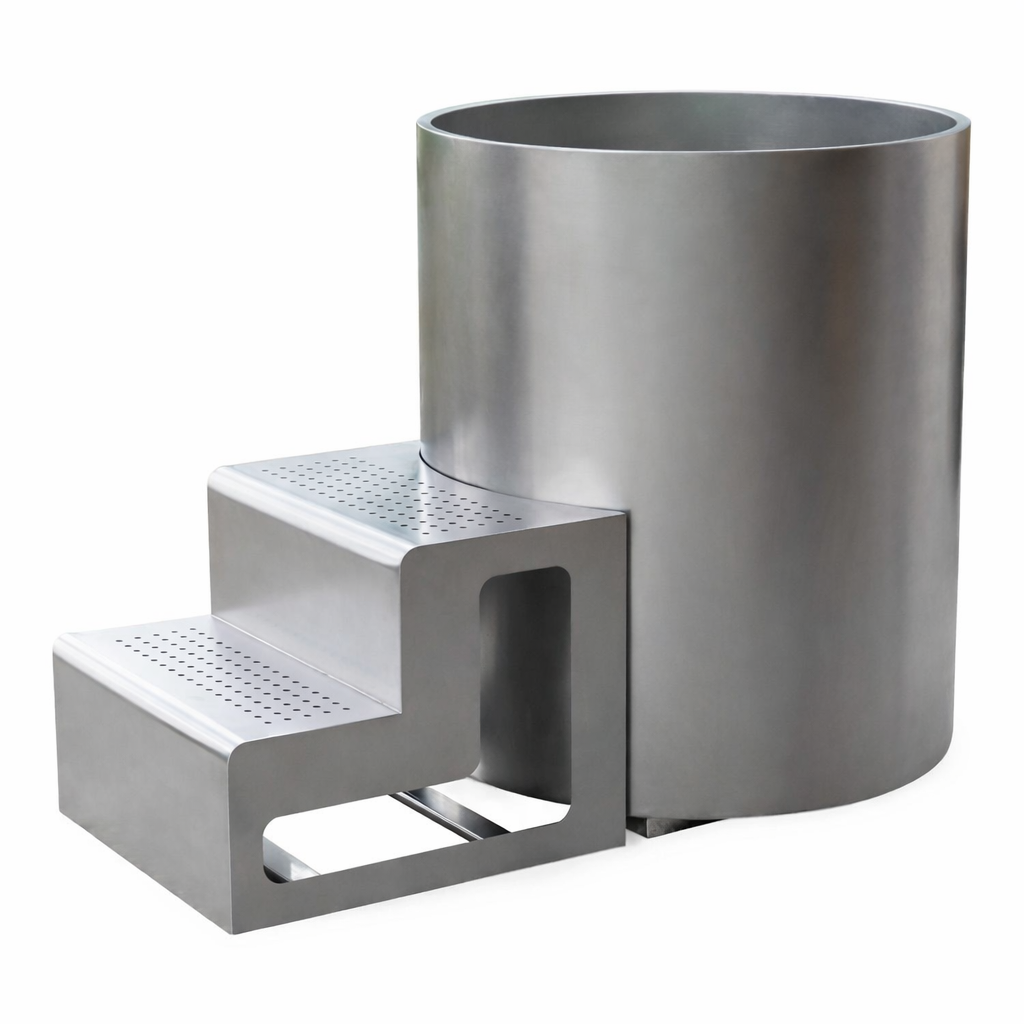 Steel Barrel Ice Bath