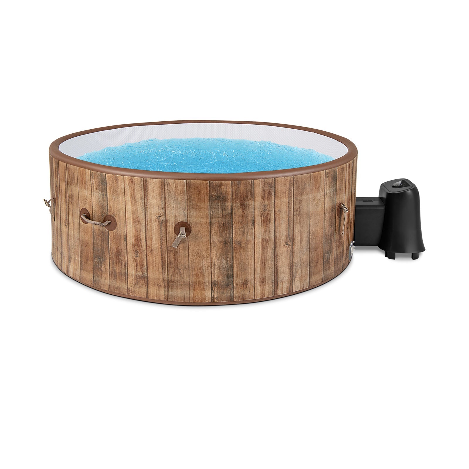 72-Inch Inflatable Hot Tub Spa with 120 Air Jets & Electric Heater Pump (4–6 Person)