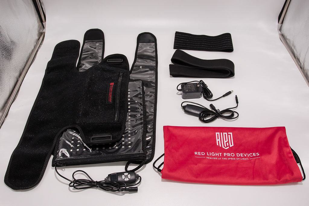 Red Light Pain Relief Kit – 4-Piece Full-Body Red & Near-Infrared Therapy Set