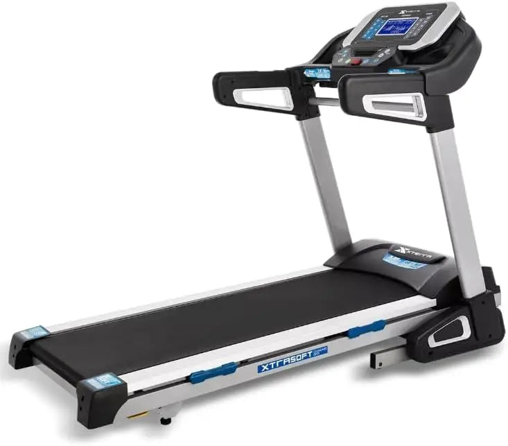 Folding Smart Treadmill with Handlebar Controls for Home Workouts