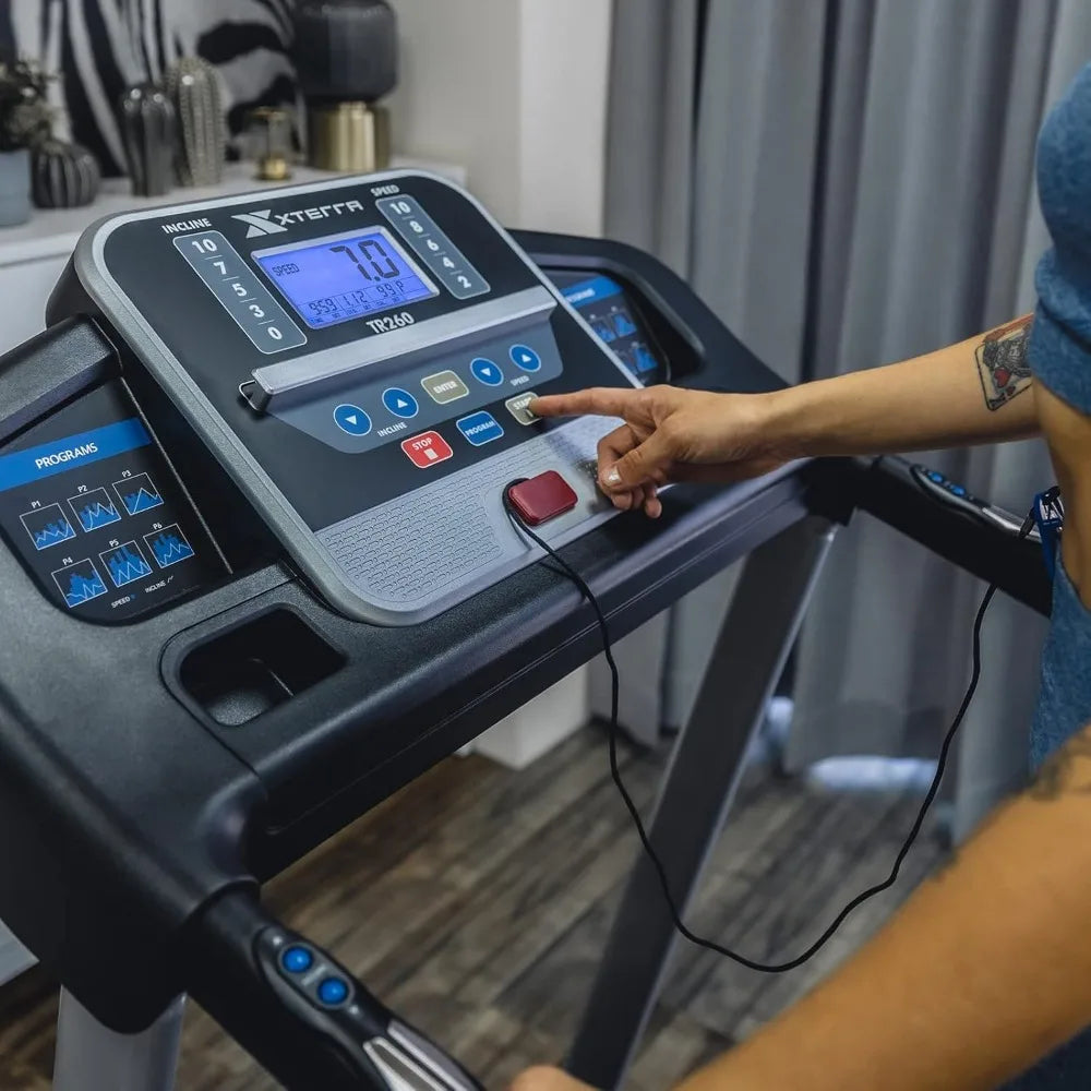 Foldable Compact Treadmill for Home Workouts