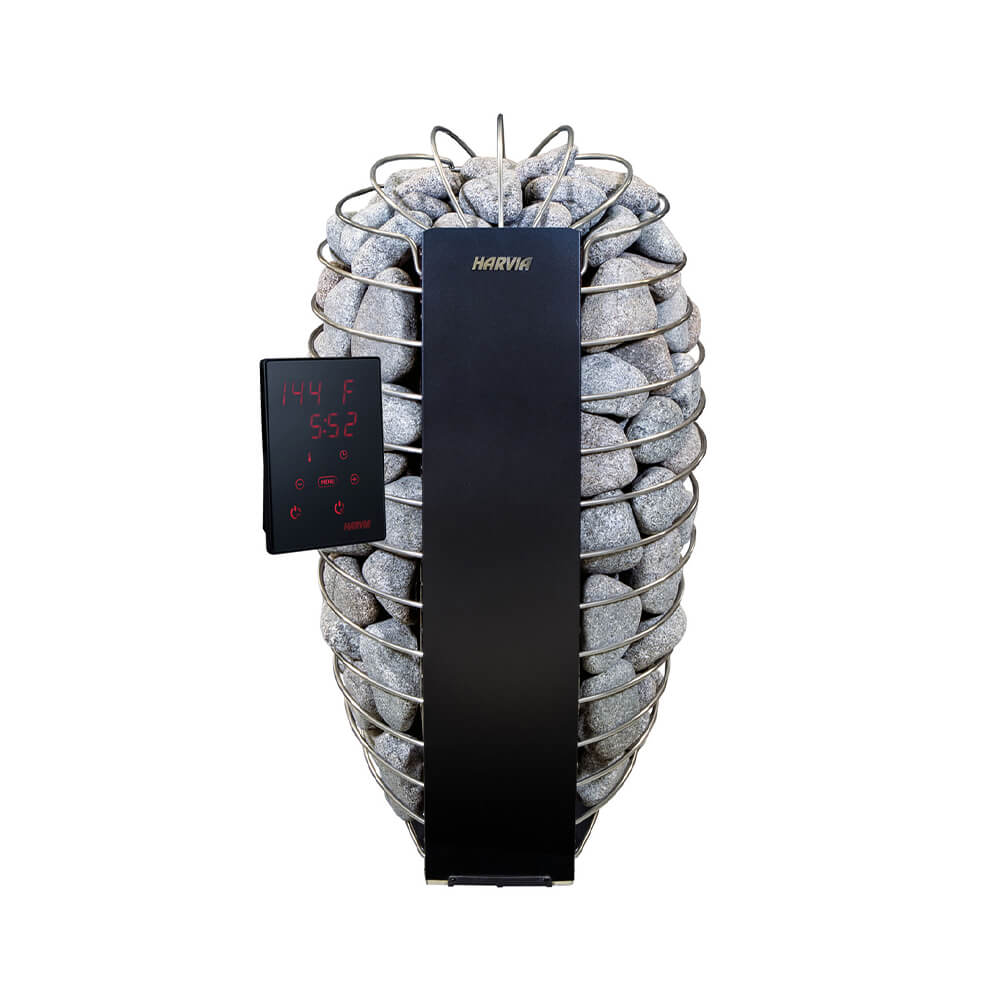 Harvia Spirit UL Certified Electric Sauna Heater with Xenio Control Panel