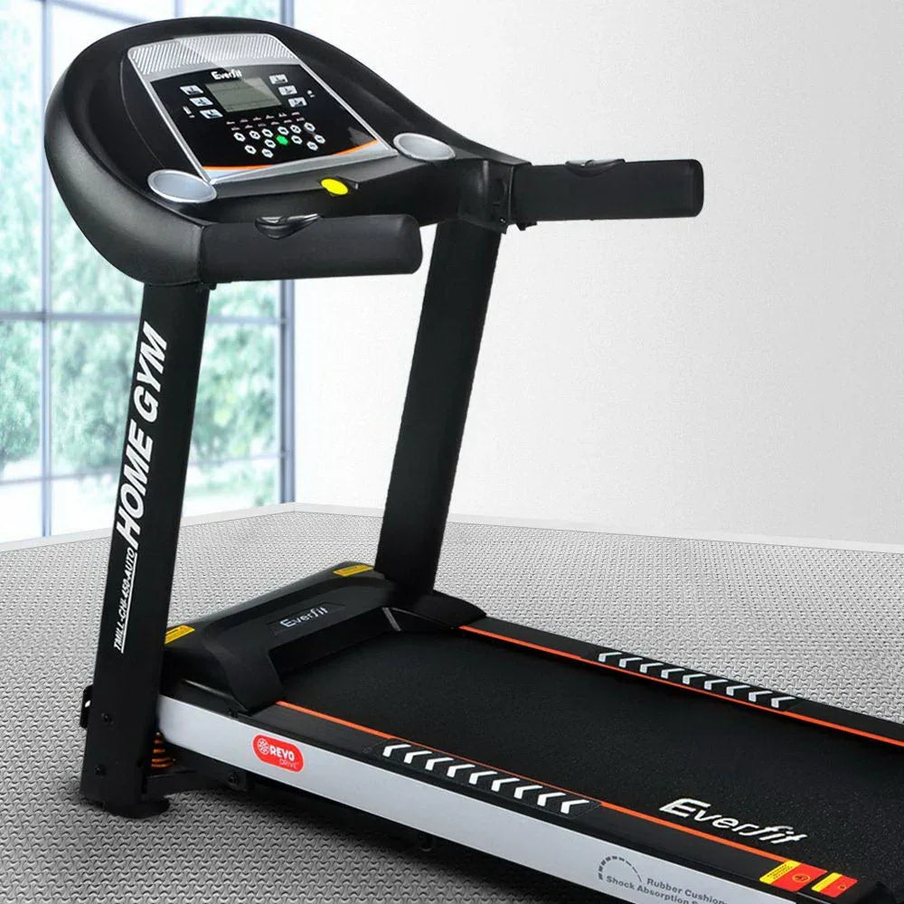 Everfit Electric Treadmill – 3.5 HP Auto Incline Folding Home Treadmill with 45 cm Running Belt