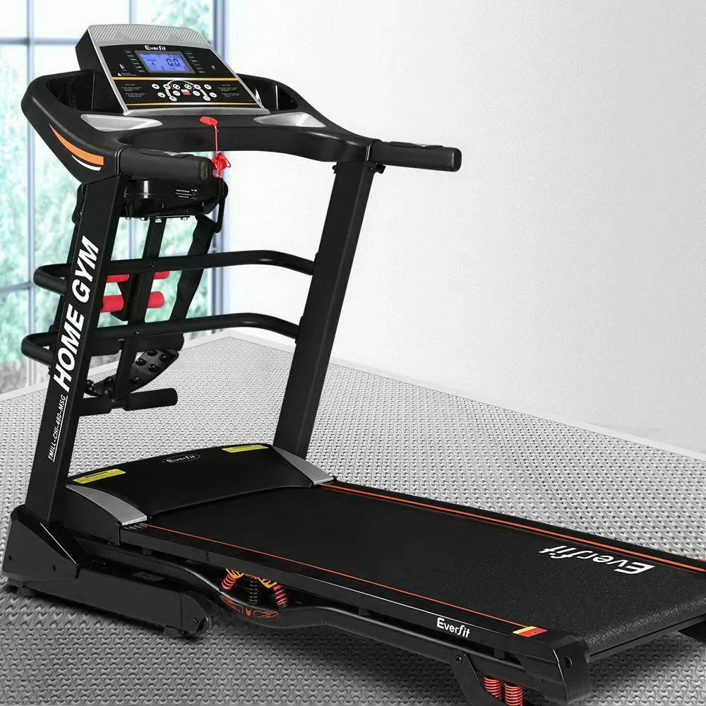 Everfit Electric Treadmill – 3.5 HP Auto Incline Folding Home Treadmill with 480 mm Running Belt