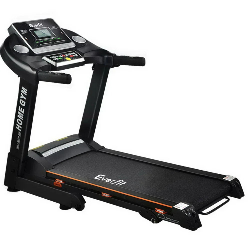 Everfit Electric Treadmill – 420 mm Running Belt | 18 km/h Folding Home Exercise Machine
