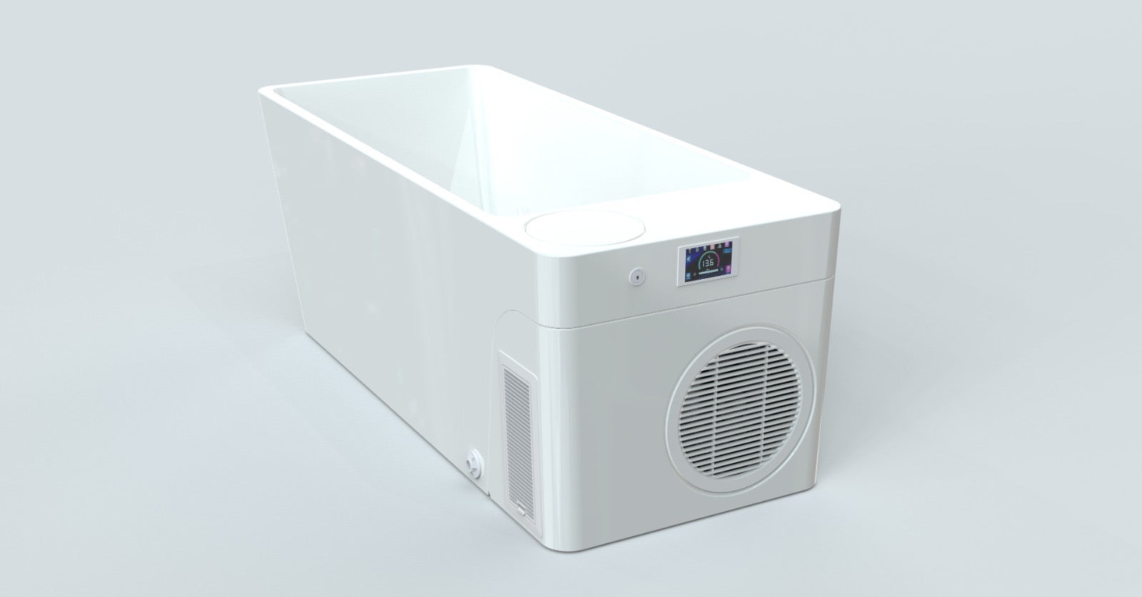 Modern Acrylic All-in Ice Bath