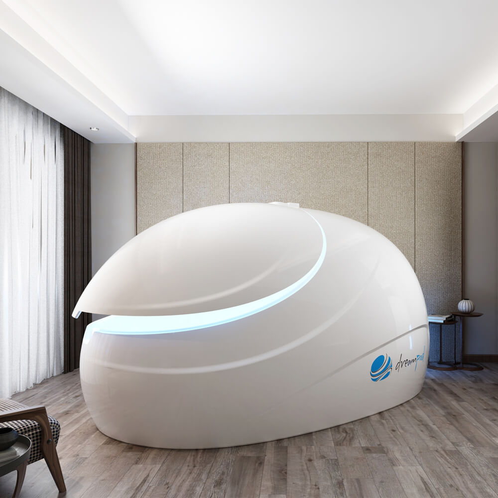 Dreampod Sport Flotation Pod | Commercial & Home | TCP/IP Network Control | Epsom Salt Options | Free USA Shipping