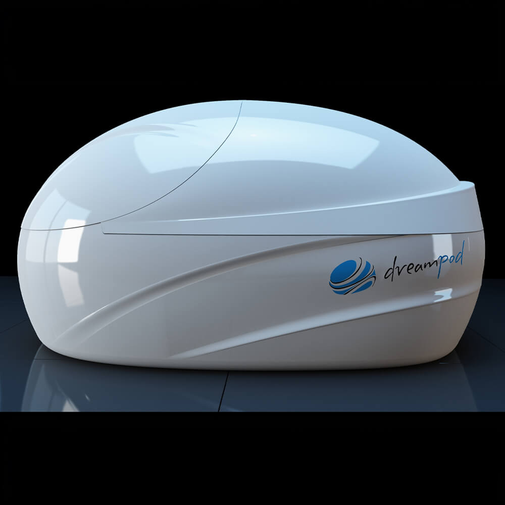 Dreampod Vmax Flotation Pod | Largest Commercial & Home Pod | Couples Float | Fiberglass | TCP/IP Control | Epsom Salt Options