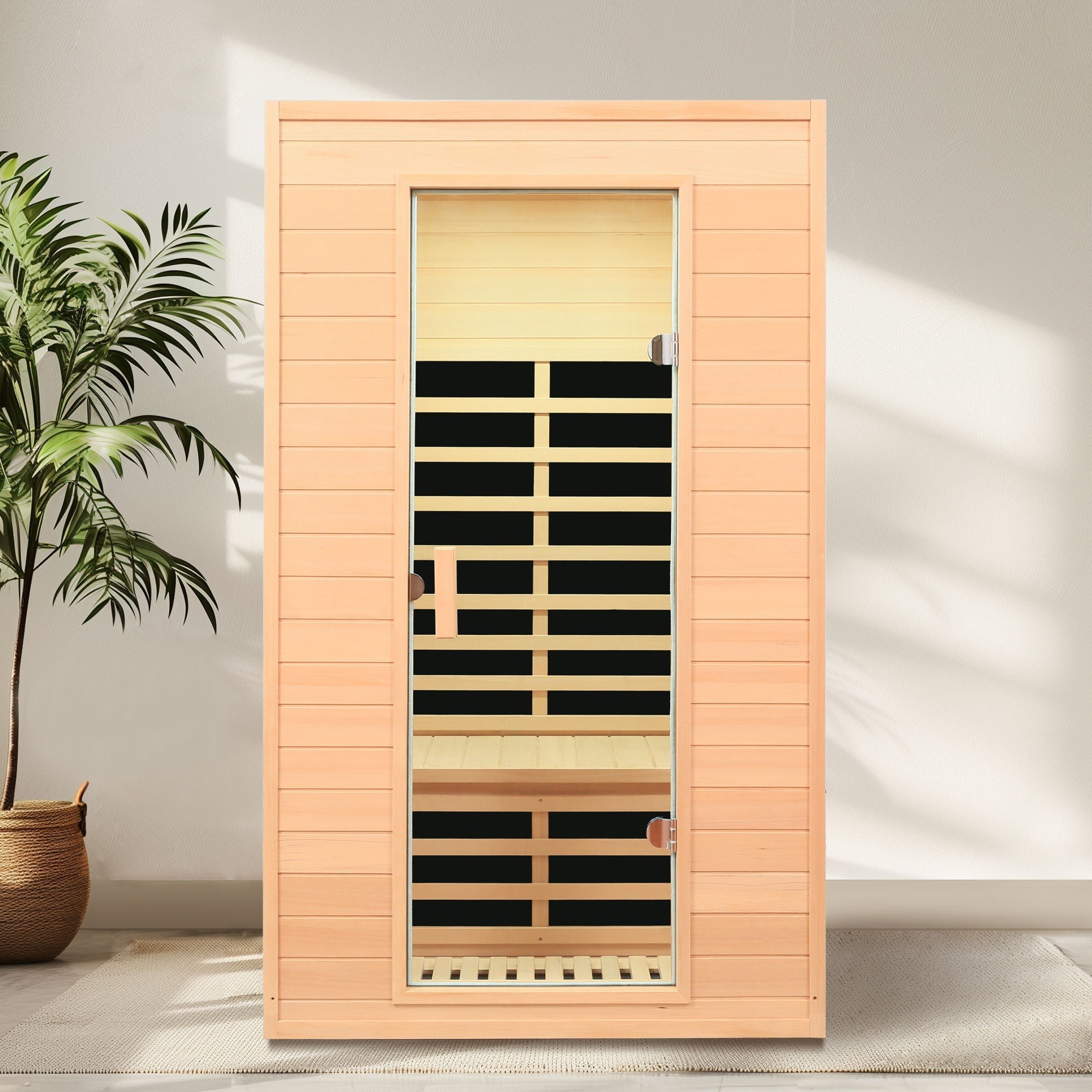 Hemlock Far Infrared Sauna – Indoor 1-Person & 2-Person Models