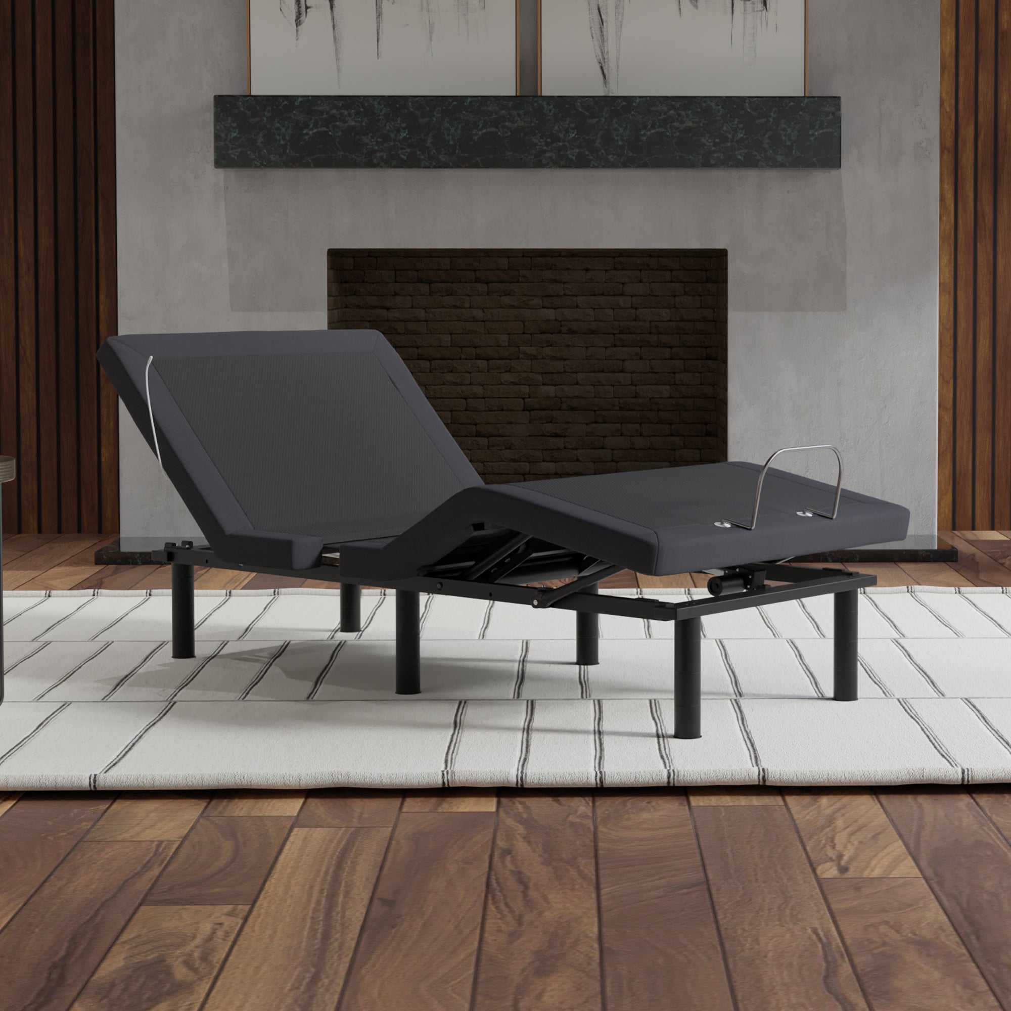 GigaTech Model G2 Adjustable Base – Twin XL with Voice Command, Glide Tech & Dual Massage