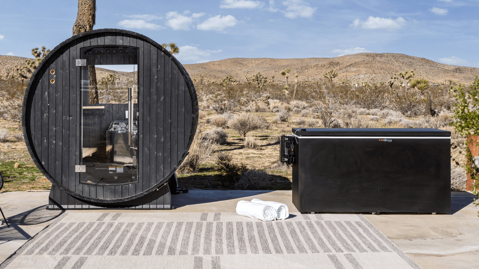 Fire Cold Plunge All-In-One Residential
