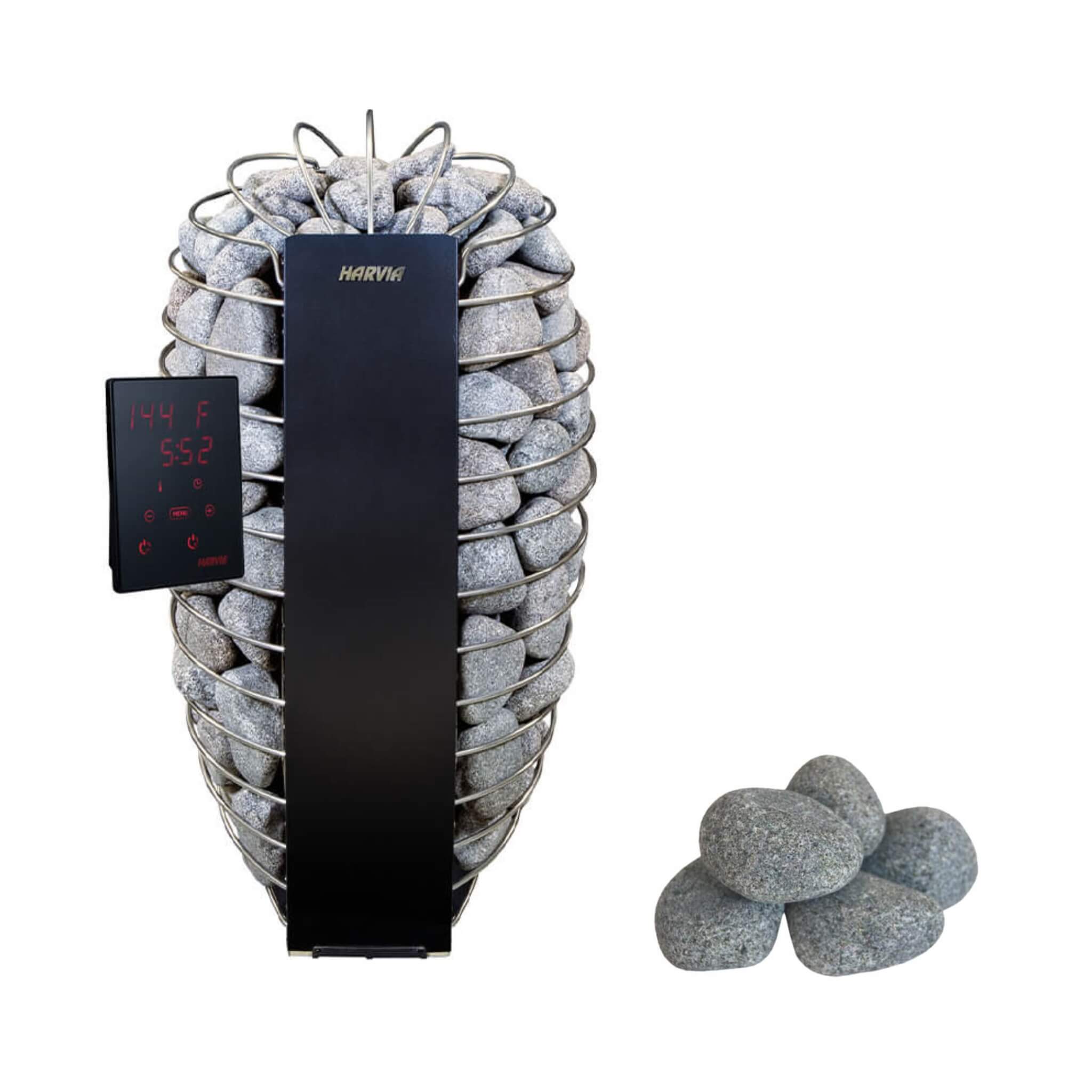 Harvia Spirit UL Certified Electric Sauna Heater with Xenio Control Panel