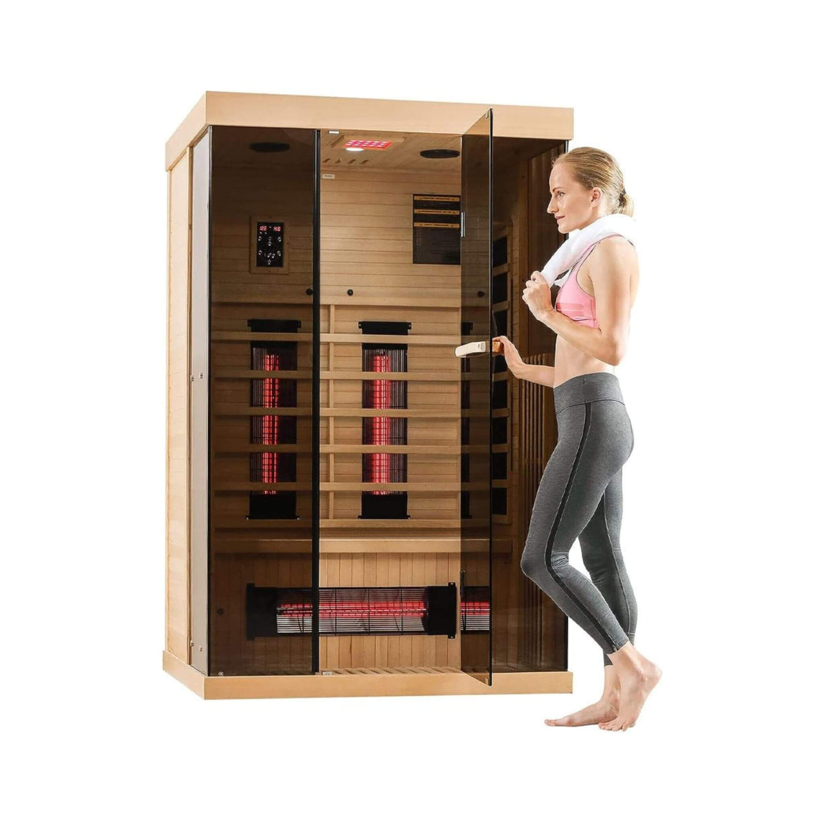 Luxury 2-Person Low EMF Far Infrared Sauna