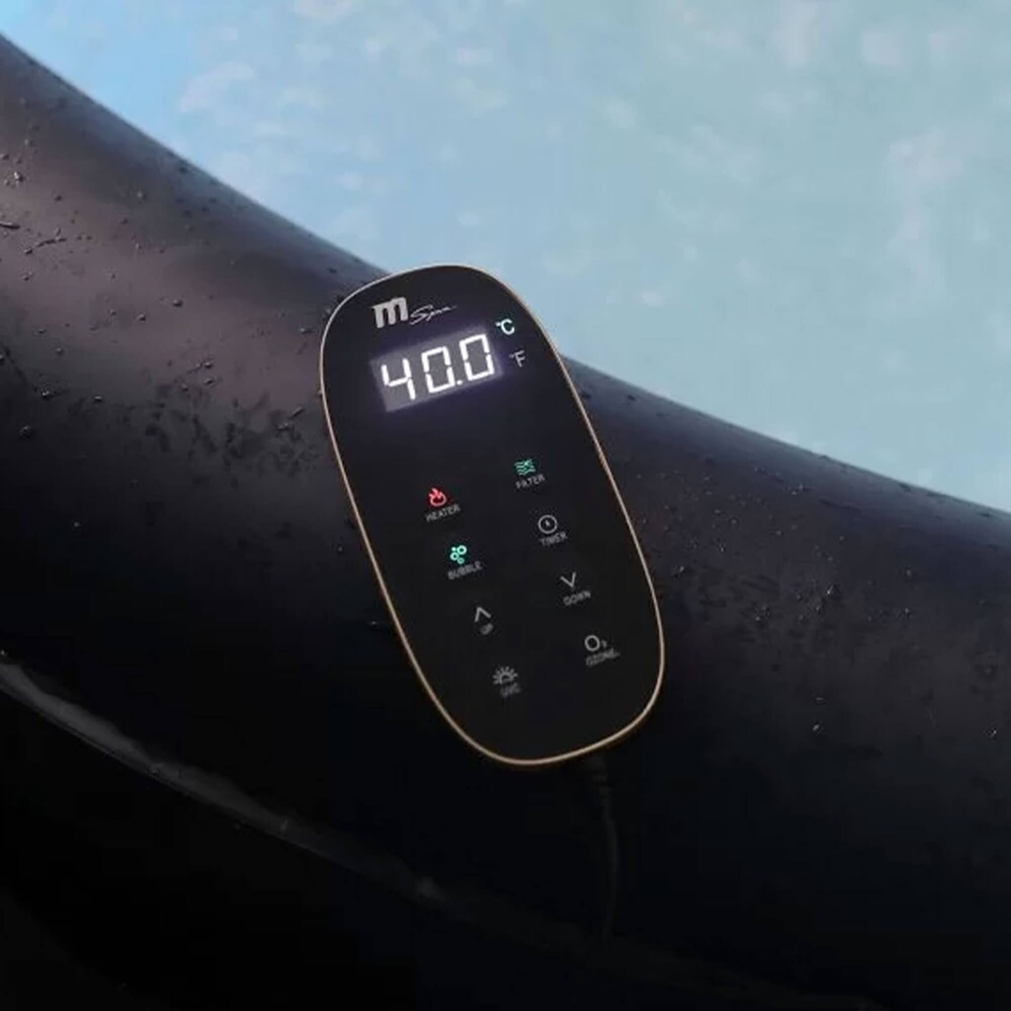 MSpa Aurora Urban Series 6-Person Inflatable Round Hot Tub with Hydro Massage (U-AU061)