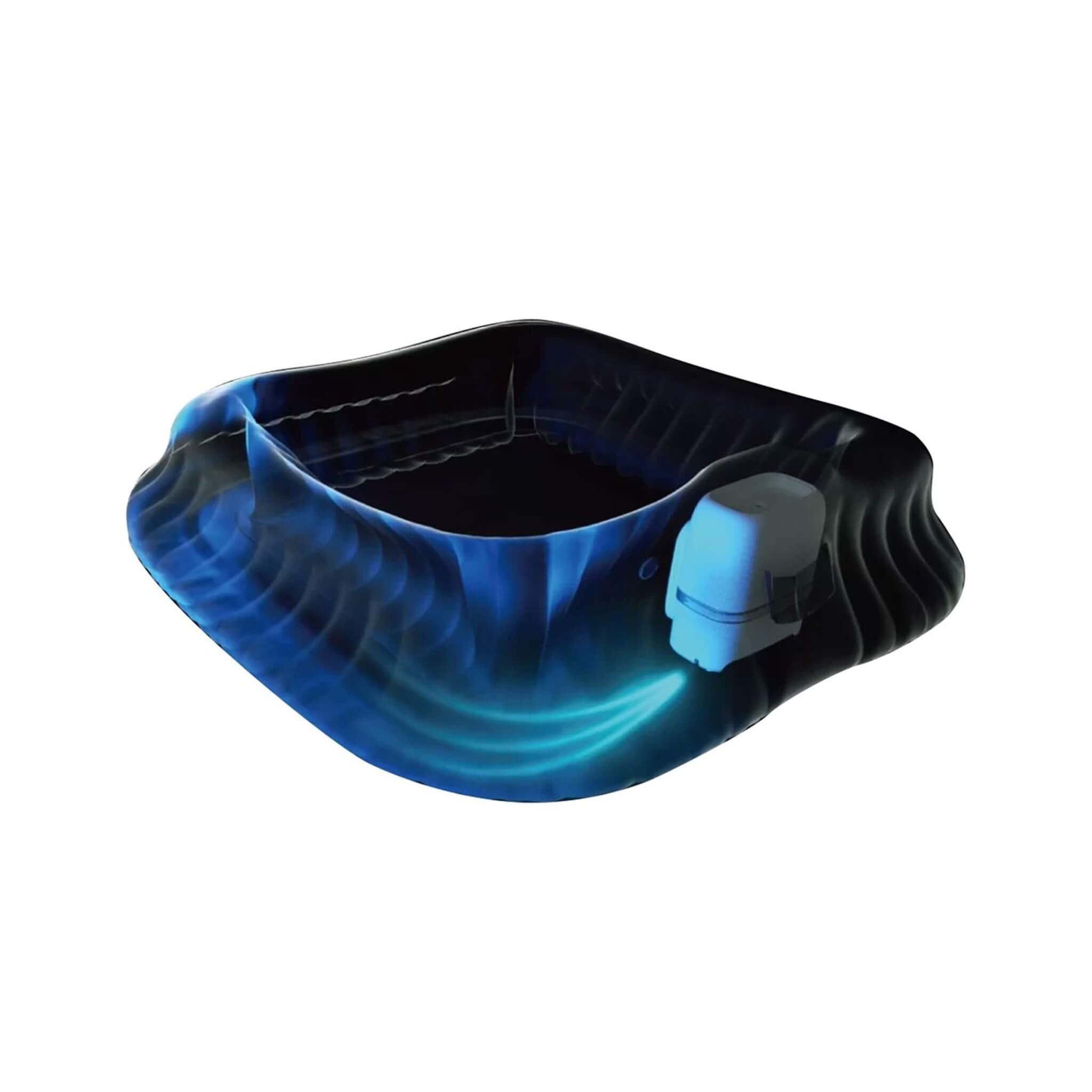 MSpa Aurora Urban Series 6-Person Inflatable Round Hot Tub with Hydro Massage (U-AU061)