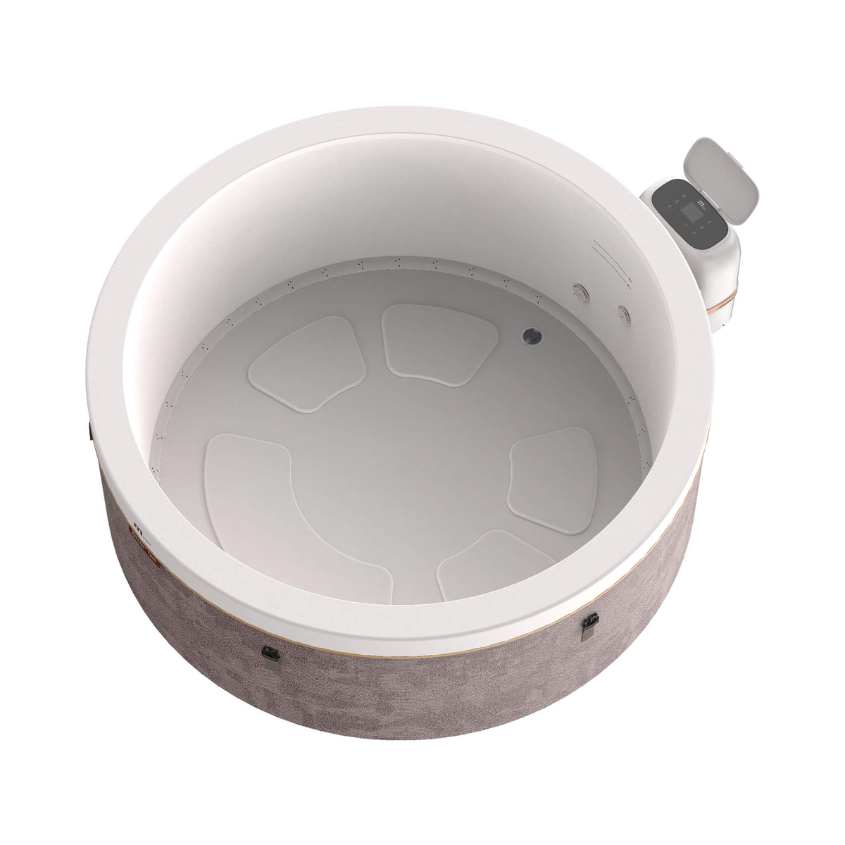 MSpa Cocoon Verto 6-Person Inflatable Hot Tub with Wi-Fi