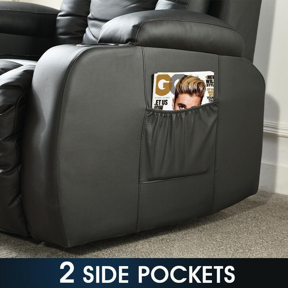 Levede Zero Gravity Massage Recliner Chair – Full Body Heat, Swivel & Rocking Recliner
