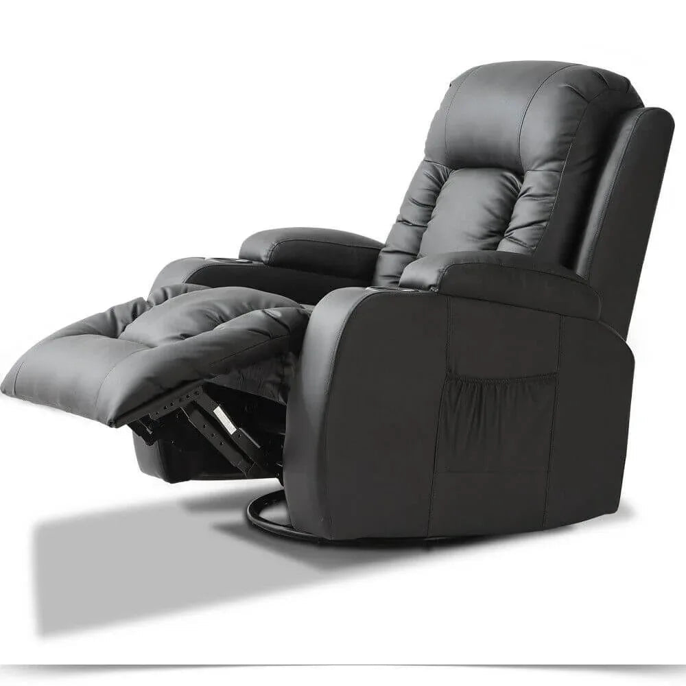 Levede Zero Gravity Massage Recliner Chair – Full Body Heat, Swivel & Rocking Recliner