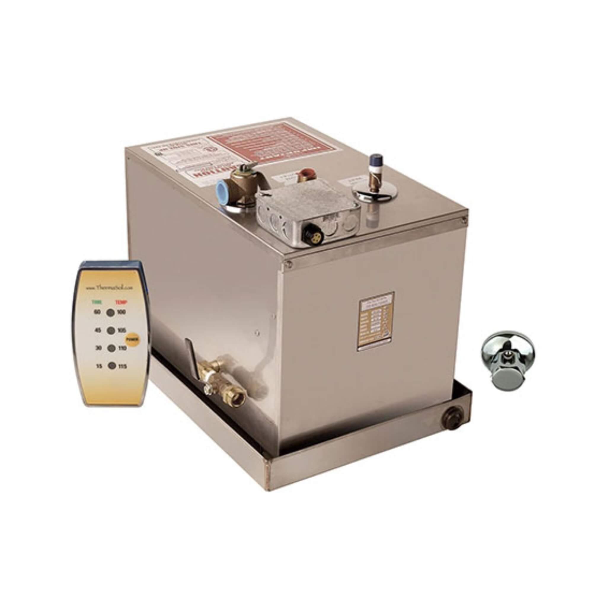 ThermaSol Day Spa Commercial Steam Bath Generator | 10–20kW | 2–4 Room Control | Up to 2600 CF | CSA/CUL Listed