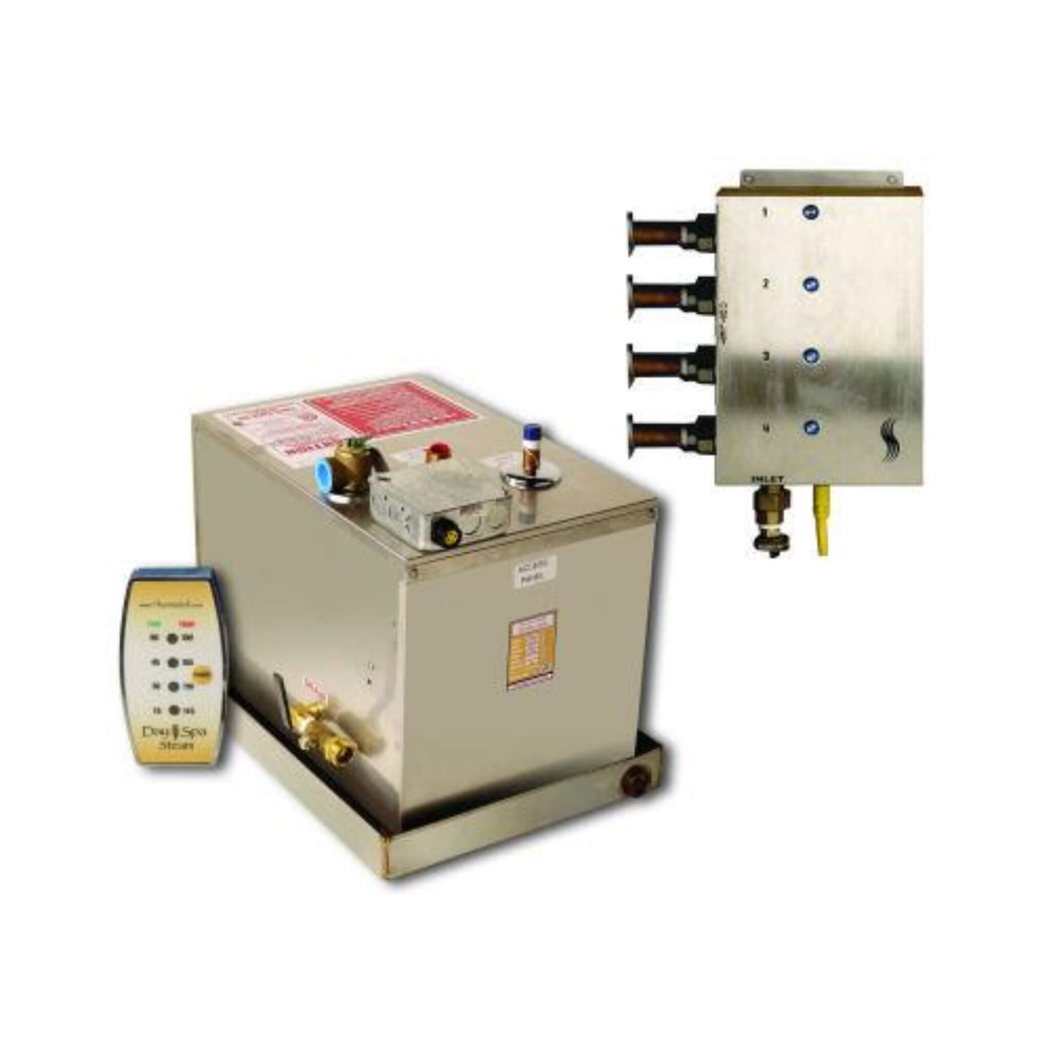 ThermaSol Day Spa Commercial Steam Bath Generator | 10–20kW | 2–4 Room Control | Up to 2600 CF | CSA/CUL Listed