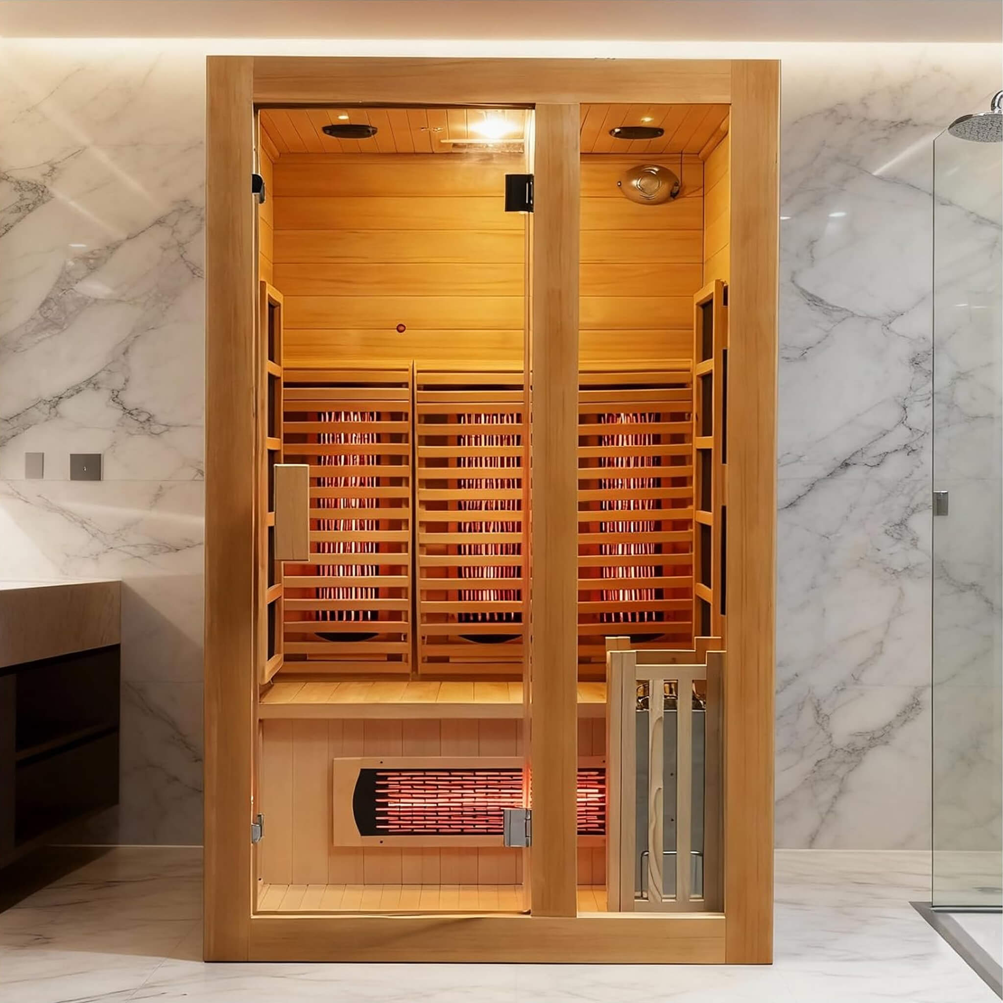 Rövia Luma 2-Person Hybrid Sauna Room