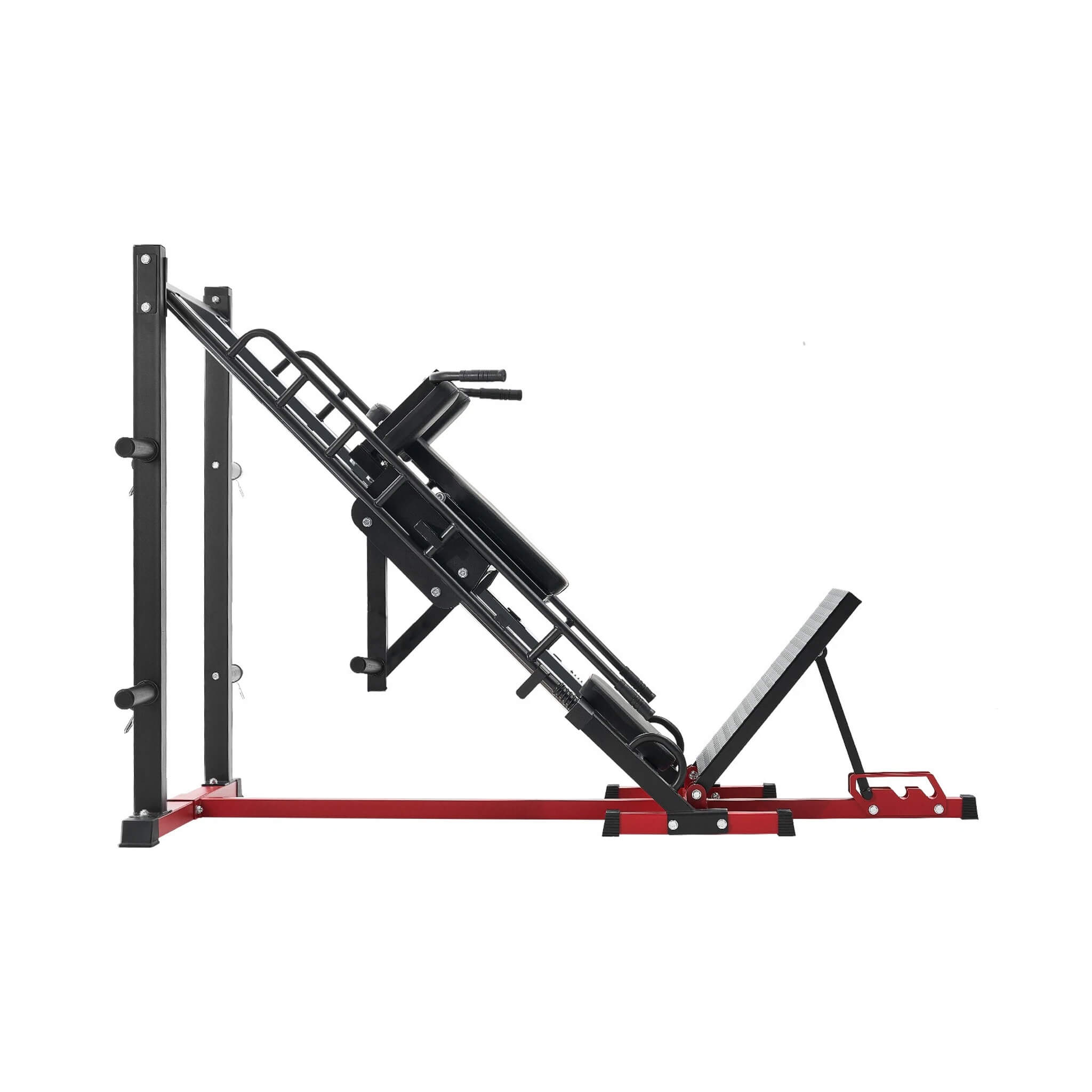 Rovix 2000 lb Adjustable Leg Press & Hack Squat Machine for Home Gym Workouts