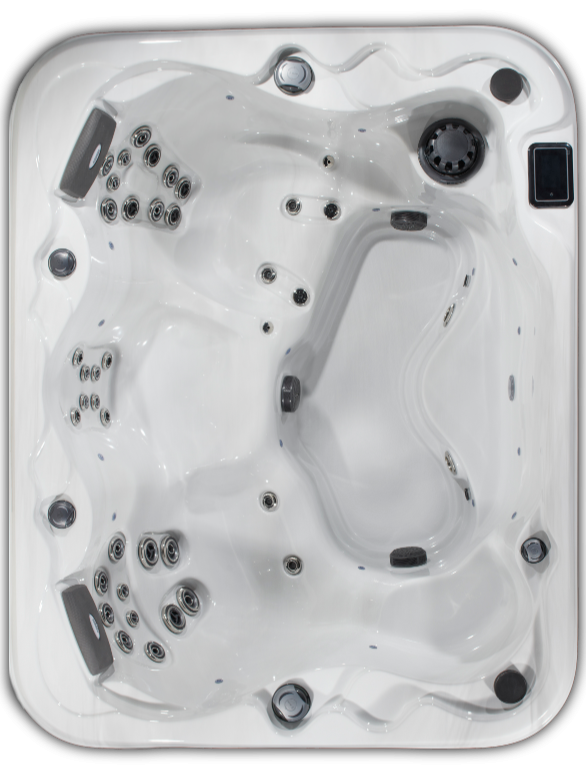 Colorado 4-Person Hot Tub Spa | 5'x7' | Hydrotherapy Jets | Value, Great & Extreme Series | 110V or 220V