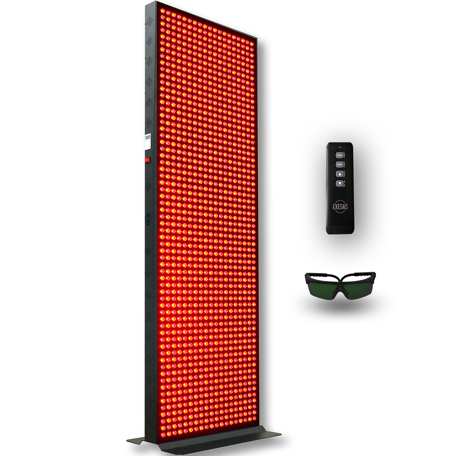 EXESAS Full Body Red Light Therapy Panel – 1216 LEDs, 4 Wavelengths, 6080W