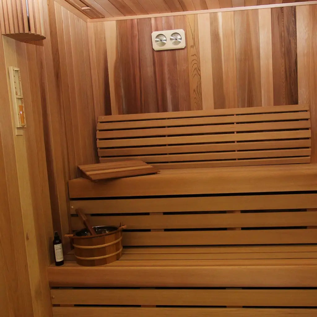 Carbon Smart Indoor Sauna Room Kit – 6' x 8' x 8'