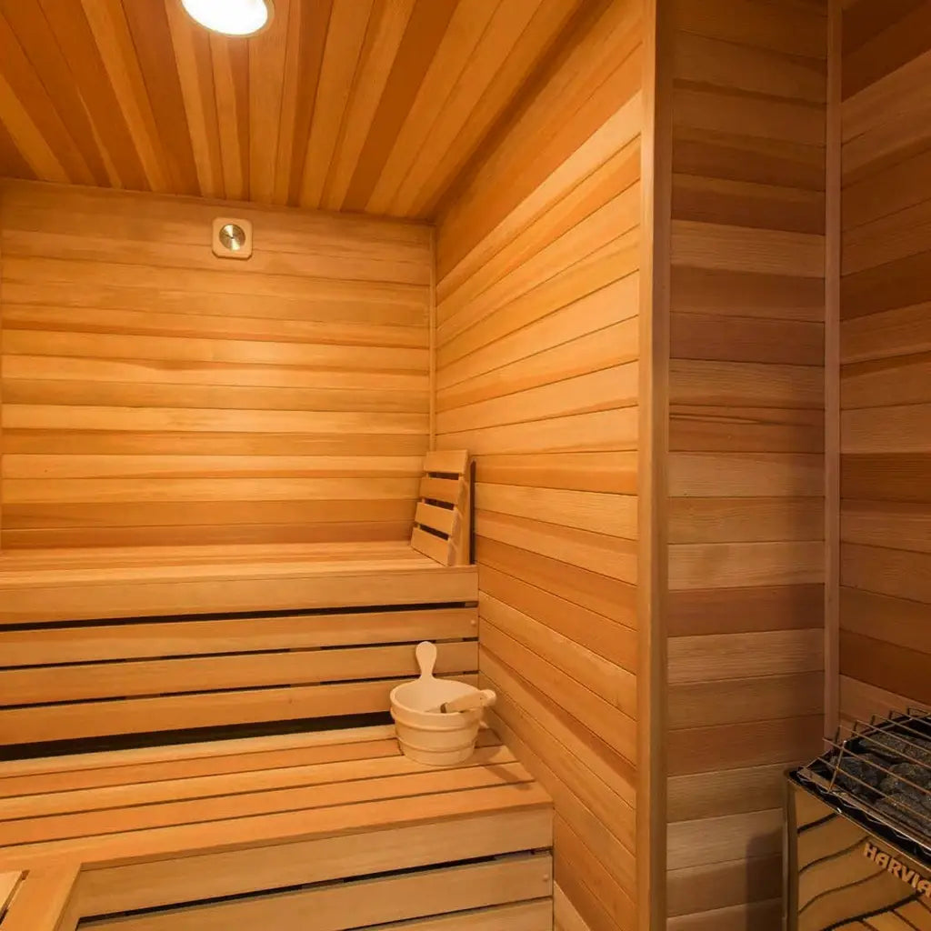Carbon Smart Indoor Sauna Room Kit – 6' x 8' x 8'