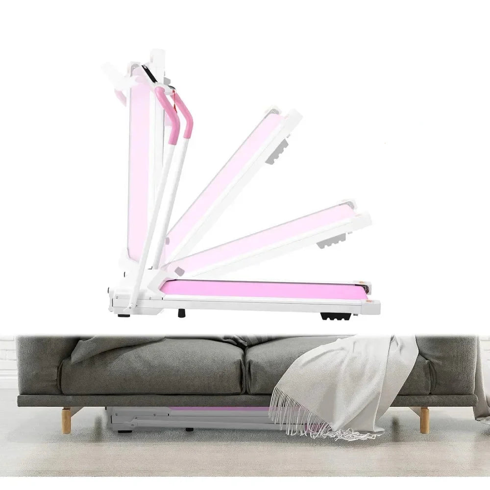 Foldable Treadmill for Small Spaces – 12 MPH Home Running Machine