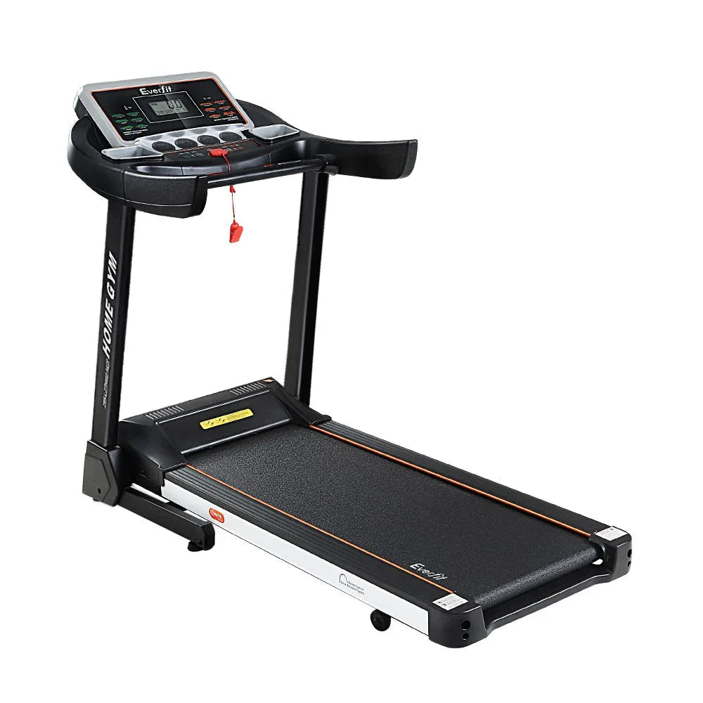 Everfit Electric Treadmill with Auto Incline – 3.5 HP Folding Home Fitness Machine