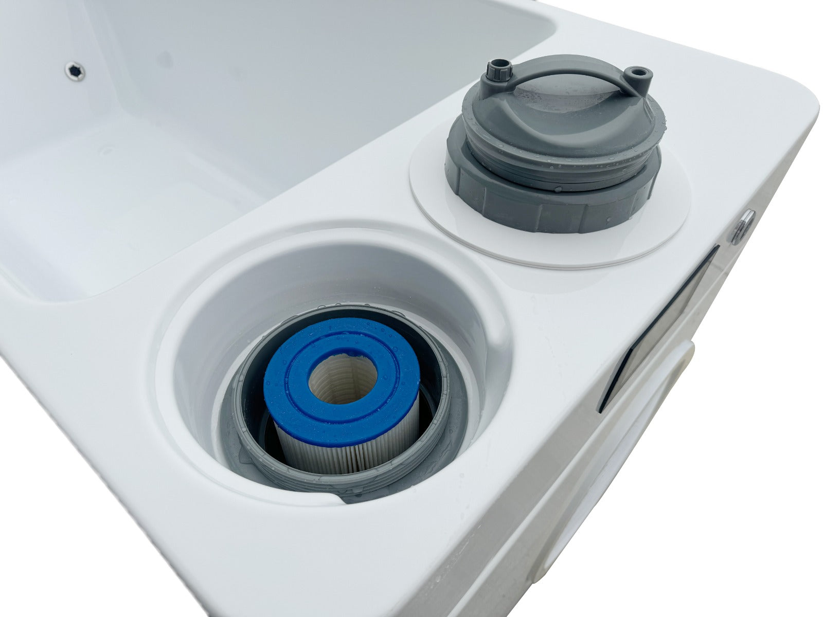Modern Acrylic All-in Ice Bath