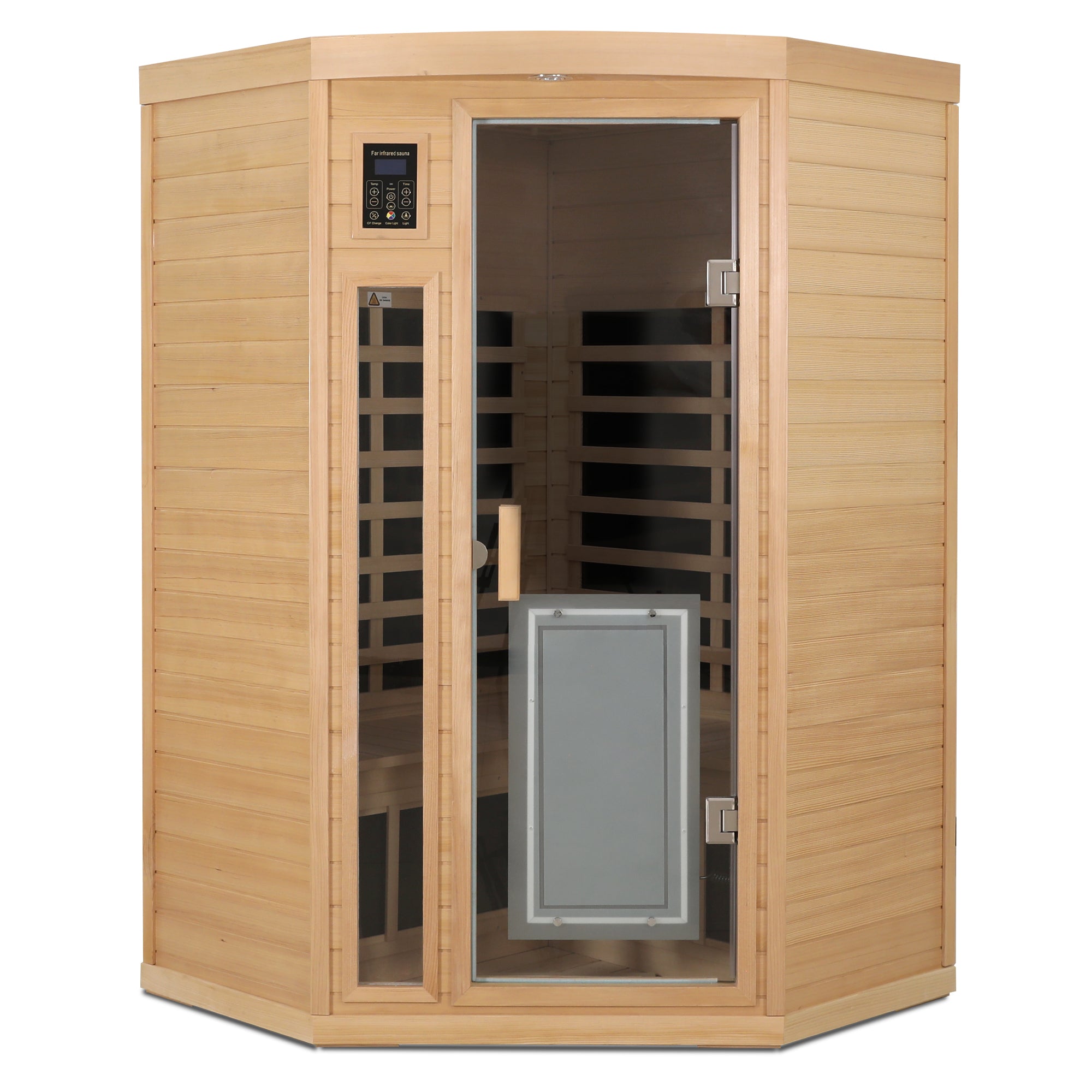 2-Person Low EMF Far Infrared Corner Sauna