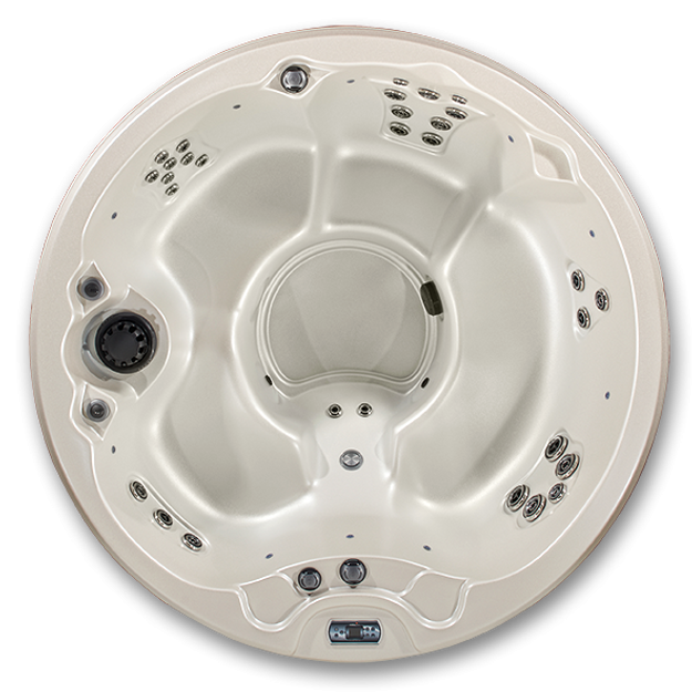 Northstar Round Hot Tub | 7' Round | 5-Person | 81" Diameter | 300 Gal | Value & Great Series | 110V or 220V