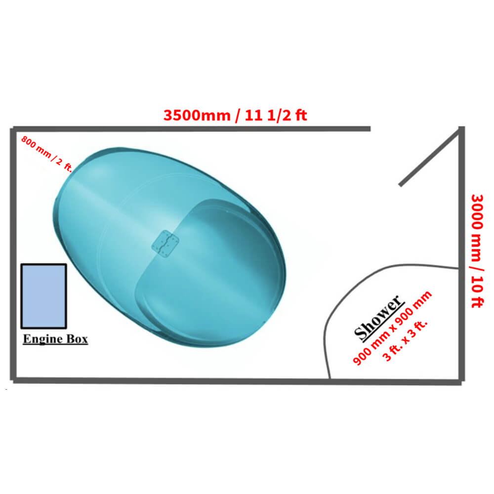Dreampod Sport Flotation Pod | Commercial & Home | TCP/IP Network Control | Epsom Salt Options | Free USA Shipping