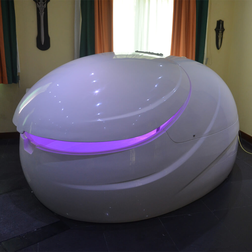 Dreampod V2 Flotation Pod | Flagship Commercial & Home | Fiberglass | Tactile Transducers | Chakra Lighting | Epsom Salt Options