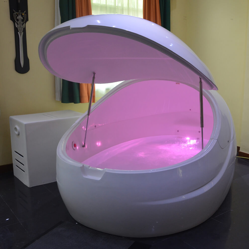Dreampod V2 Flotation Pod | Flagship Commercial & Home | Fiberglass | Tactile Transducers | Chakra Lighting | Epsom Salt Options