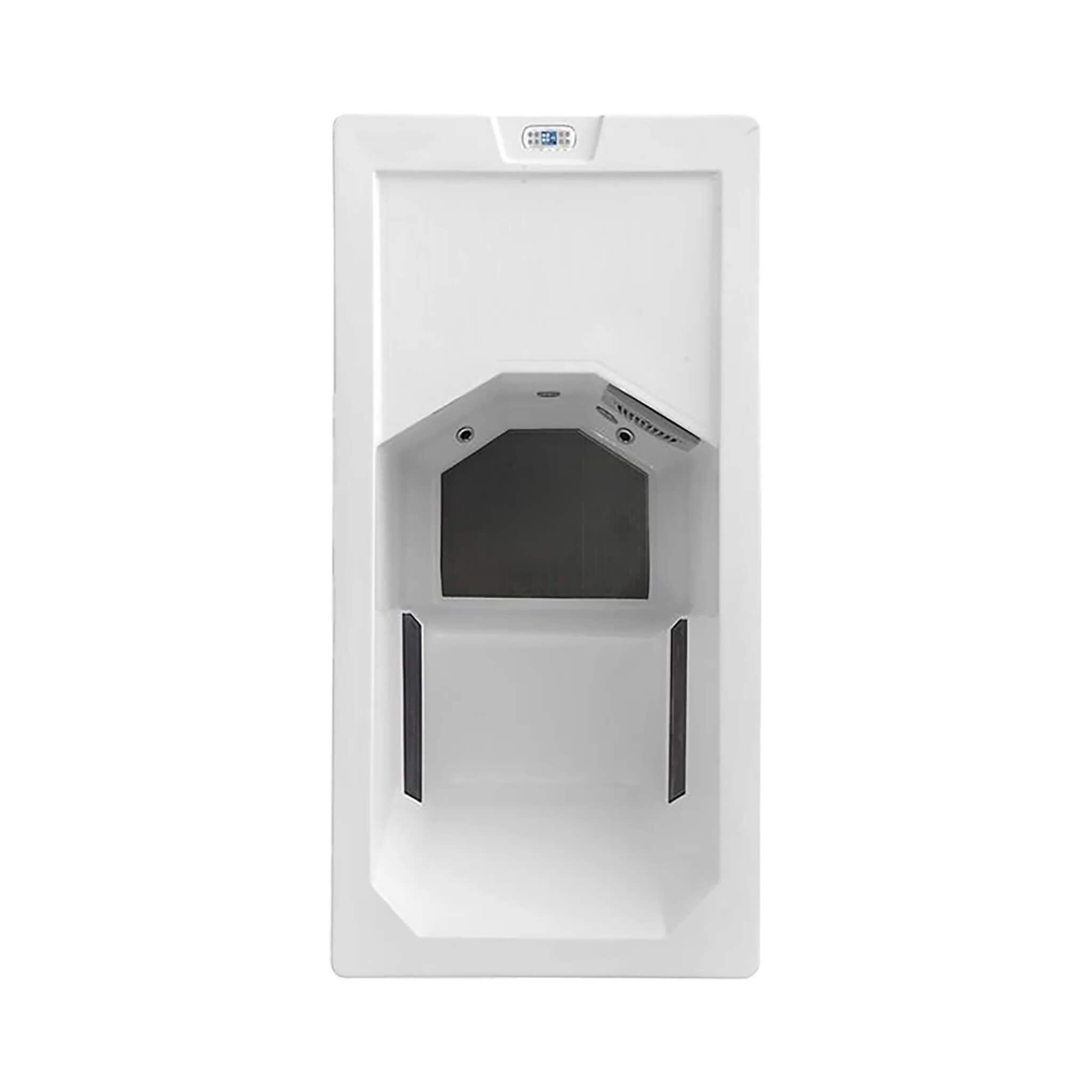 CSC 1000 Premium Cold Plunge Spa Tub | Built-In Ozone | CLIM8ZONE II Heat Pump | Multi-Color Lighting | Locking Cover