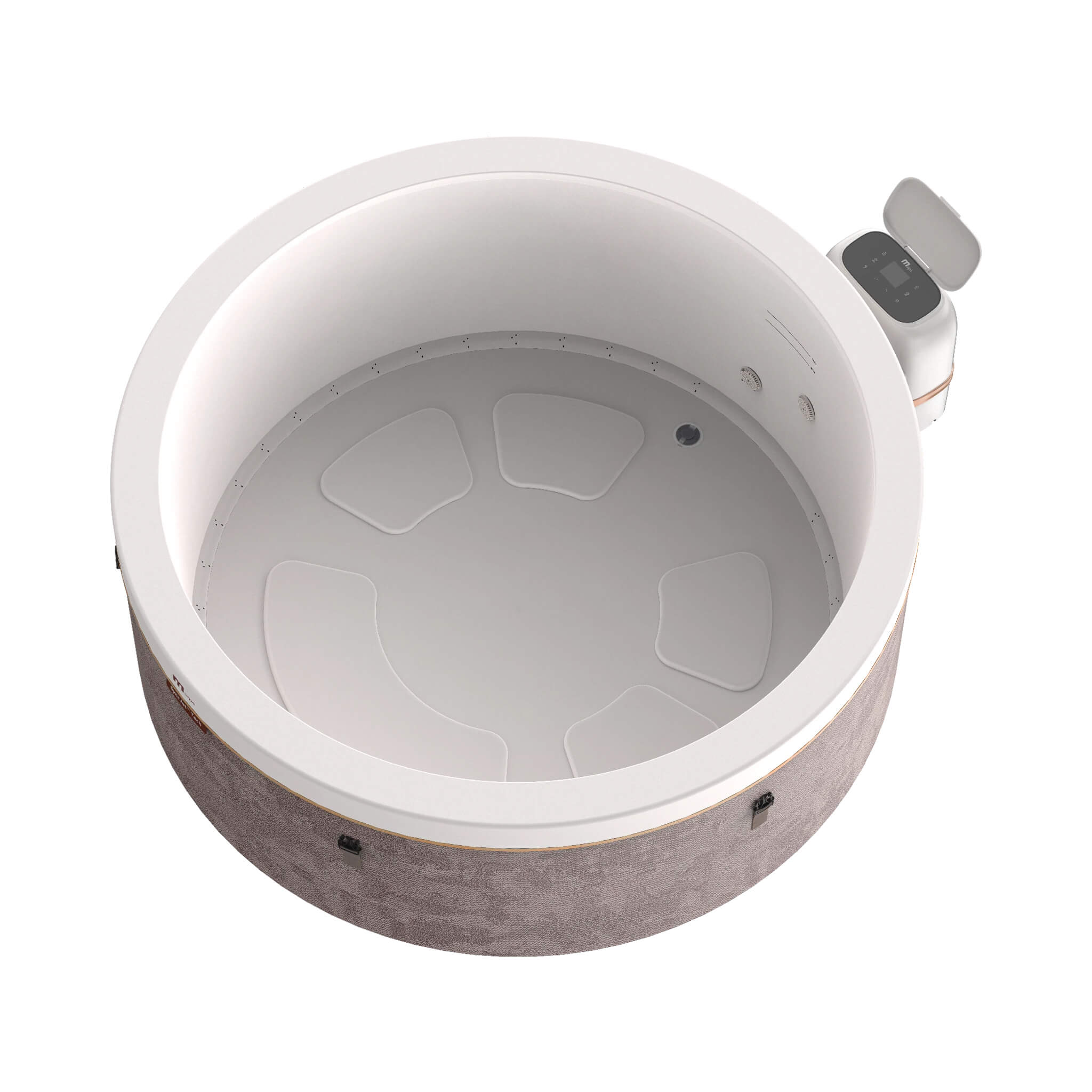 MSpa Cocoon Verto 6-Person Inflatable Hot Tub with Wi-Fi
