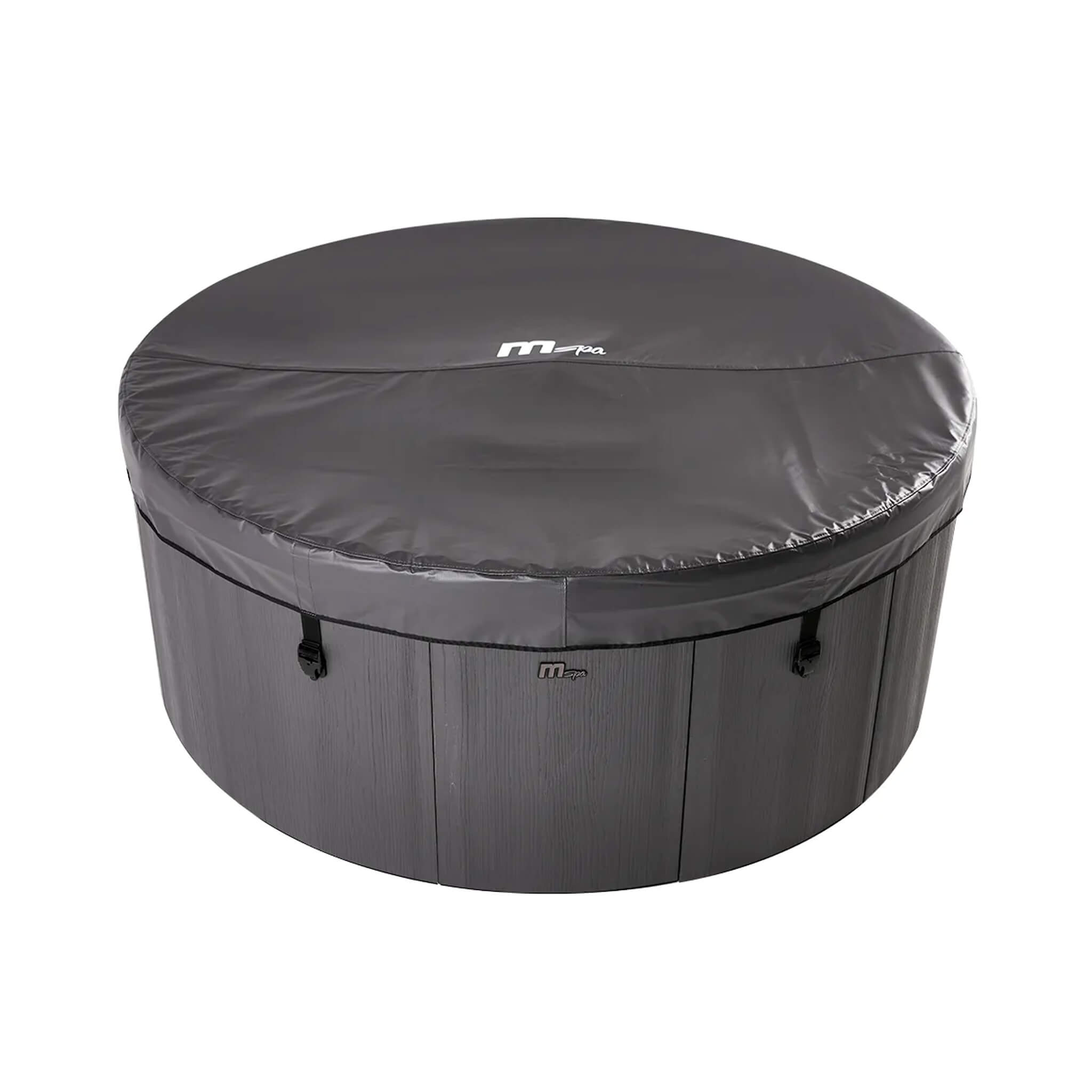 MSpa Denver Frame Series 6-Person Inflatable Round Hot Tub with Hydro Massage (F-DO066W)