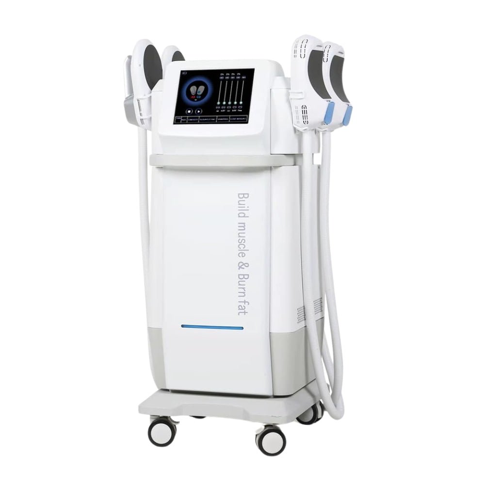 Premium 4-Handle Body, Abdomen & Buttock Muscle Shaping Machine with Trolley